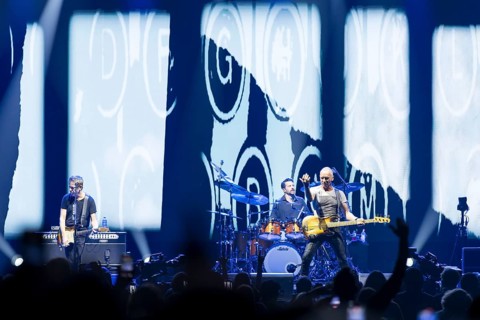 Dominic Miller (guitarist), Chris Maas (drummer), Sting (guitarist, real name: Gordon Matthew