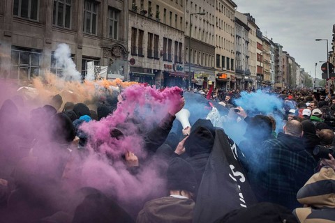 DEU Germany Germany Berlin May 1 in Berlin, Myfest and demonstrations