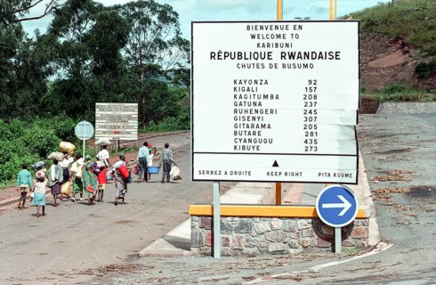 TZA Tanzania scene in the Benaco Camp refugee camp, to which up to 500, 000 Rwandan Tutsis fled the