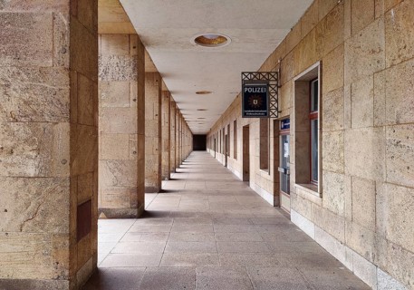 Former Tempelhof airport with a police department, State Criminal Police Office Burglary