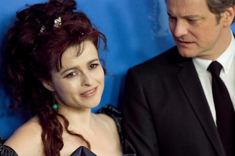 DEU, Germany, Berlin Photo session with Helena Bonham Carter and Colin Firth during the 61st