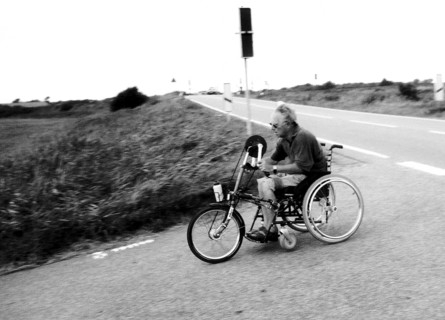 DEU, Germany, SYLT, 10.08.2003, Wolfgang Schäuble during a trip near Morsum /Sylt. © Karsten