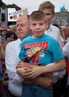 DEU, Germany, Berlin, 17.08.2013 SPD election campaign kick-off with top candidate Peer Steinbrück