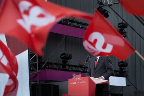 DEU, Germany, Berlin, 17.08.2013 SPD election campaign kick-off with top candidate Peer Steinbrück
