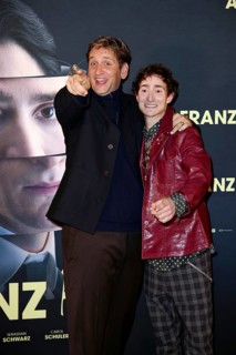 Sebastian Schwarz and Idan Weiss - German premiere by FRANZ K., Delphi Filmpalast am Zoo, Berlin,