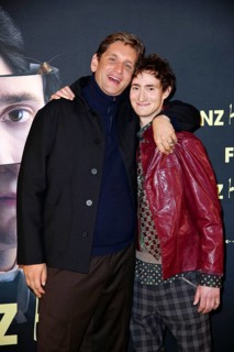 Sebastian Schwarz and Idan Weiss - German premiere by FRANZ K., Delphi Filmpalast am Zoo, Berlin,
