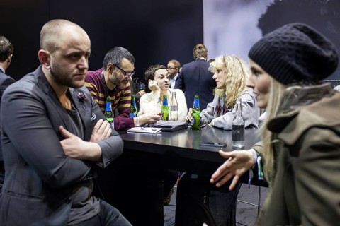 DEU Germany Berlin Bread&Butter fashion fair in the halls of the former Tempelhof airport. DEU