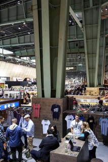 DEU Germany Berlin Bread&Butter fashion fair in the halls of the former Tempelhof airport. DEU