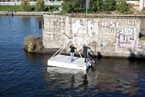 DEU Germany Germany Berlin Citizen Art Days by the artist group 'Parallel Worlds at Markthalle Neun