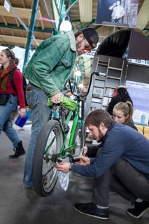 DEU Germany Germany Berlin Citizen Art Days by the artist group 'Parallel Worlds at Markthalle Neun