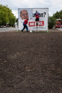 DEU Germany Germany Berlin election posters of the party Die Linke