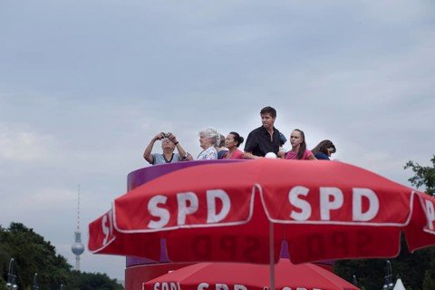 DEU, Germany, Berlin, 17.08.2013 SPD election campaign kick-off with top candidate Peer Steinbrück