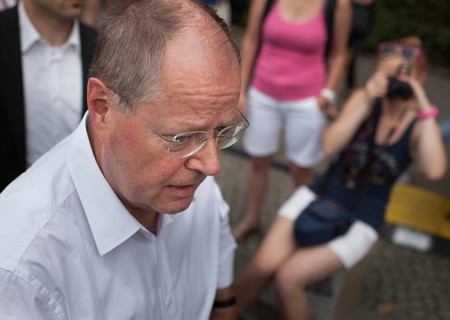DEU, Germany, Berlin, 17.08.2013 SPD election campaign kick-off with top candidate Peer Steinbrück