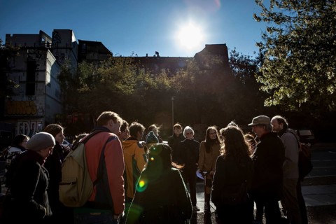 DEU Germany Germany Berlin Citizen Art Days by the artist group 'Parallel Worlds at Markthalle Neun