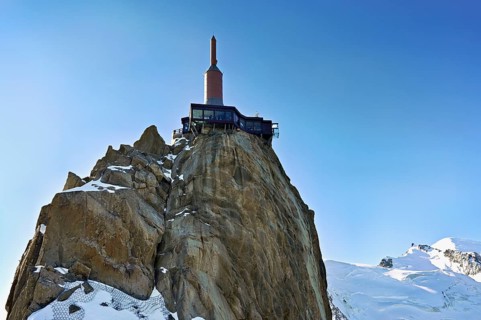Mountain Station, Aiguille du Midi, Chamonix-Mont-Blanc, Upper Savoy, France