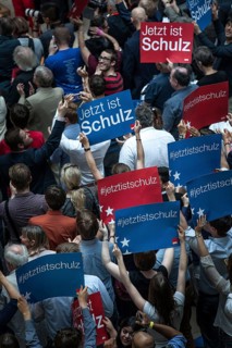 DEU Germany Germany Berlin election party at the SPD party headquarters