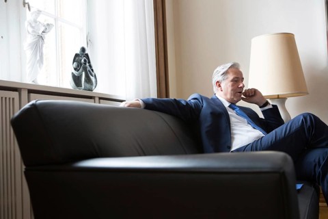 DEU Germany Germany Berlin The Governing Mayor of Berlin, Klaus Wowereit, in his office during an