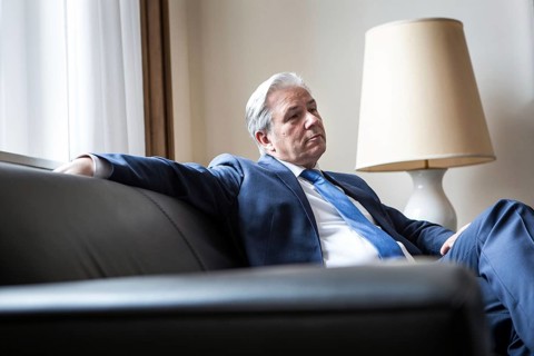 DEU Germany Germany Berlin The Governing Mayor of Berlin, Klaus Wowereit, in his office during an