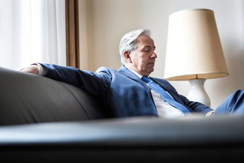 DEU Germany Germany Berlin The Governing Mayor of Berlin, Klaus Wowereit, in his office during an