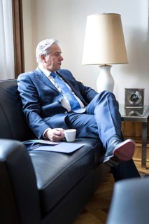 DEU Germany Germany Berlin The Governing Mayor of Berlin, Klaus Wowereit, in his office during an