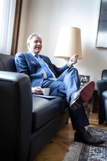 DEU Germany Germany Berlin The Governing Mayor of Berlin, Klaus Wowereit, in his office during an