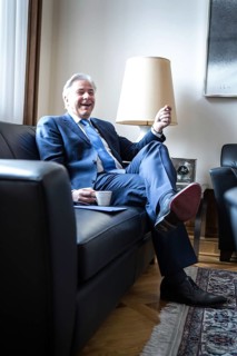 DEU Germany Germany Berlin The Governing Mayor of Berlin, Klaus Wowereit, in his office during an