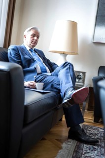 DEU Germany Germany Berlin The Governing Mayor of Berlin, Klaus Wowereit, in his office during an