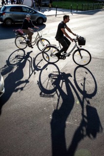 DEU Germany Germany Berlin Cyclists in the capital