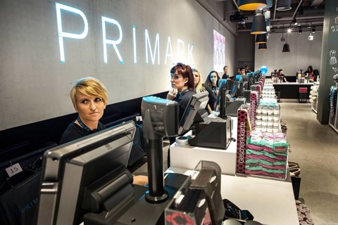 DEU Germany Germany Berlin Opening hopper of the new Primark movie at Alexanderplatz