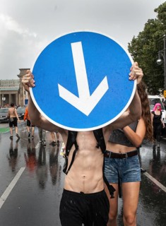 DEU Germany Germany Berlin demonstrators at the Hemp Parade 2014