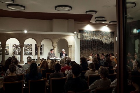 DEU Germany Germany Berlin The writer and translator Thomas Melle during his book presentation