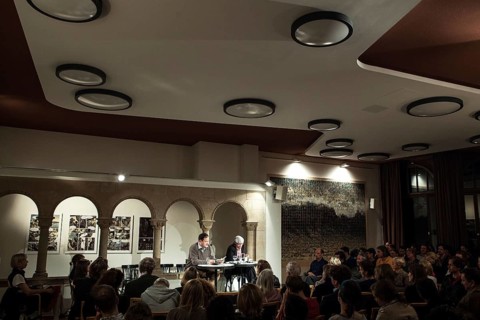 DEU Germany Germany Berlin The writer and translator Thomas Melle during his book presentation