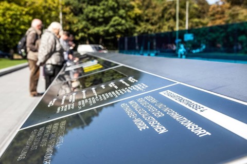 DEU Germany Germany Berlin The newly opened memorial for the victims of the National Socialist