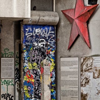 Old building of the Wall Museum — Museum Haus am Checkpoint Charlie with exhibits, Friedrichstraße,