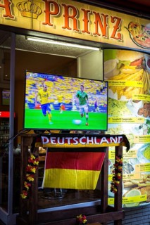 DEU Germany Germany Berlin TV broadcast of euro 2016 in Berlin
