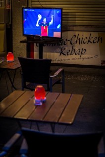 DEU Germany Germany Berlin TV broadcast of euro 2016 in Berlin