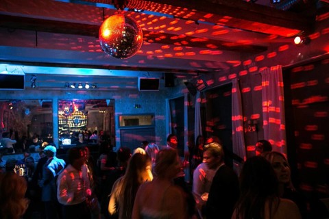DEU Germany Germany Berlin Exclusive restaurant and club The Grand in Berlin Mitte. Dance floor in
