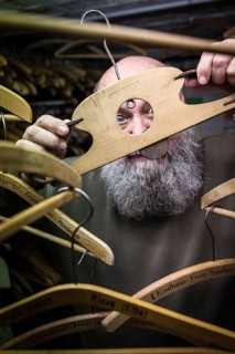 DEU Germany Germany Berlin iron collector Eberhard Rhode from Berlin-Karlshorst with his