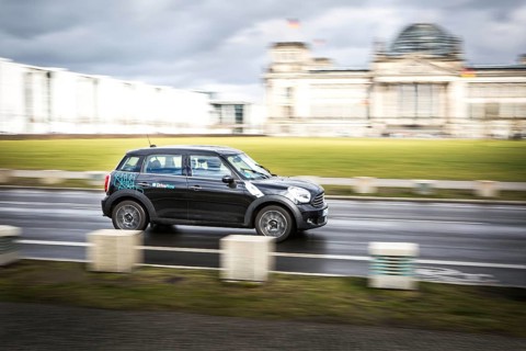 DEU Germany Germany Berlin car sharing scenes in the capital