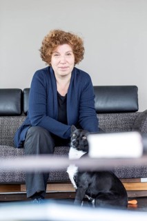 DEU Germany Germany Berlin Portrait of the author, architect and journalist Zora del Buono