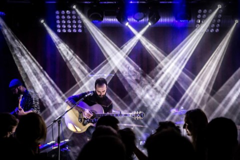 DEU Germany Germany Berlin Performance of the Syrian band Khebez Dawle in a private club