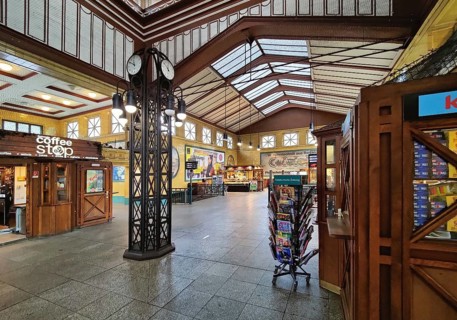 Interior view of Wittenbergplatz subway station, Charlottenburg, City-West, Berlin, Germany