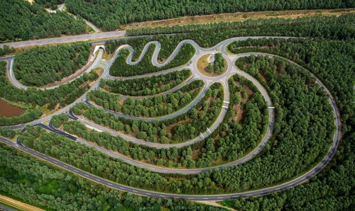 Volkswagen AG proving ground Ehra-Lessien, proving ground Ehra, Volkswagen plant Wolfsburg, Lower