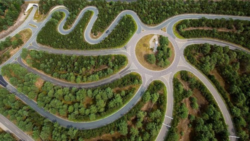 Volkswagen AG proving ground Ehra-Lessien, proving ground Ehra, Volkswagen plant Wolfsburg, Lower