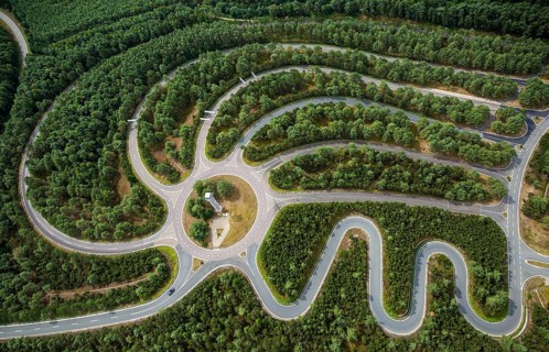 Volkswagen AG proving ground Ehra-Lessien, proving ground Ehra, Volkswagen plant Wolfsburg, Lower