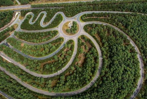 Volkswagen AG proving ground Ehra-Lessien, proving ground Ehra, Volkswagen plant Wolfsburg, Lower