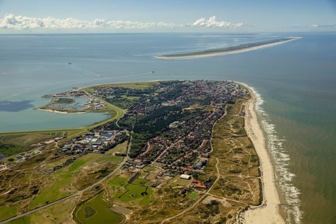 Location Norderney, West Island, Wadden Sea, aerial view, Norderney, North Sea, North Sea island,