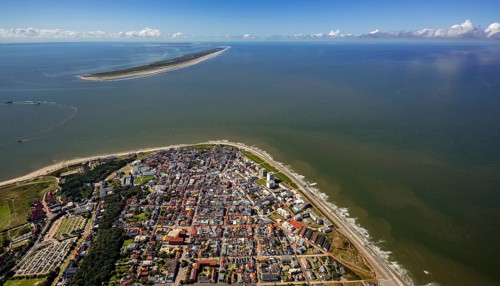 Location Norderney, West Island, aerial view, Norderney, North Sea, North Sea island, East Frisian