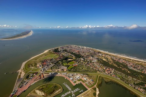 Location Norderney, West Island, aerial view, Norderney, North Sea, North Sea island, East Frisian