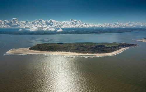 Aerial photo, Baltrum, North Sea, North Sea island, East Frisian Islands, Lower Saxony, Germany, d